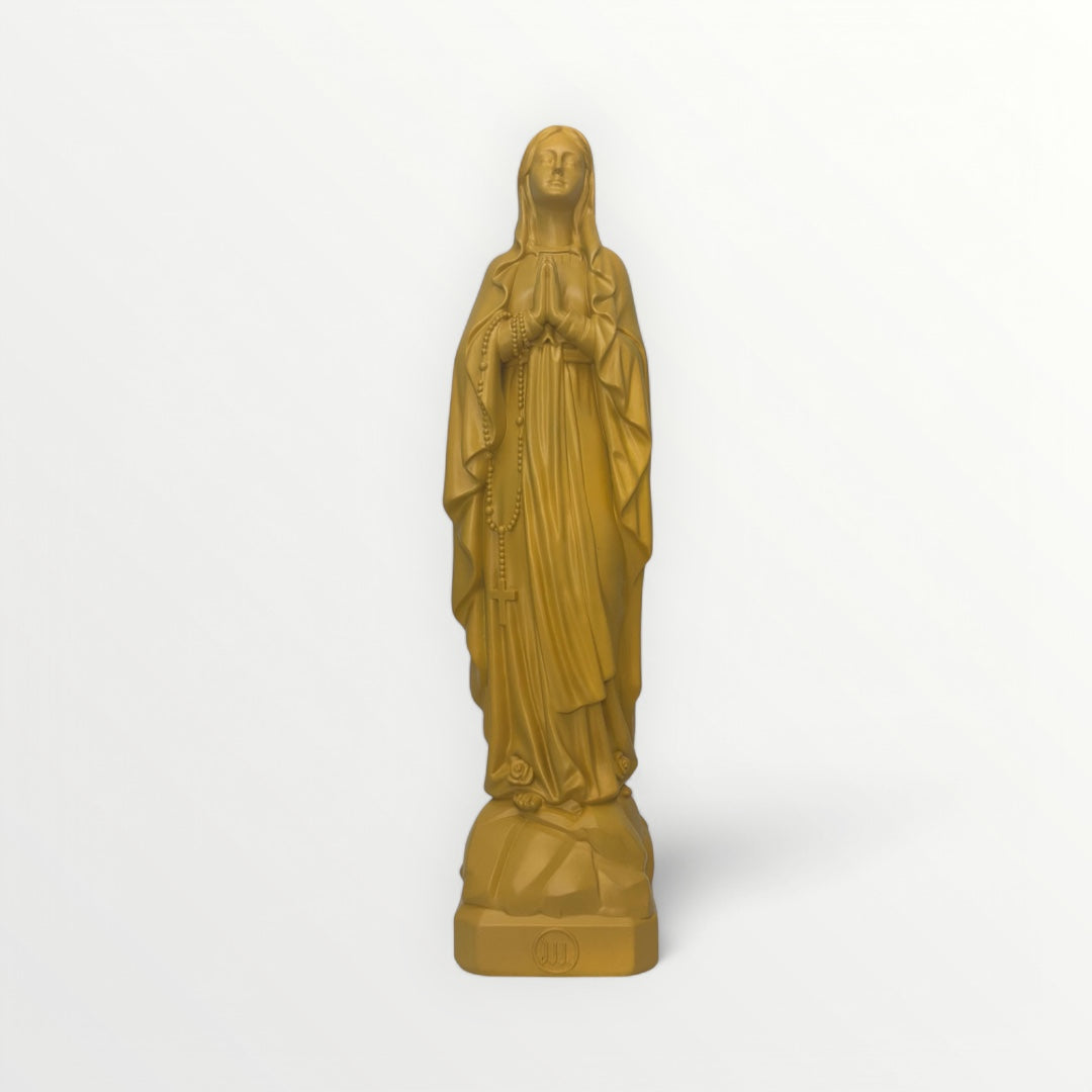 Vierge marie de lourdes 30cm curry