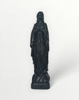 Vierge marie de lourdes 30cm noir