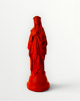 Statuettes of Mary with Flowers - timeless colors