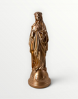 Statuettes of Mary with Flowers - timeless colors