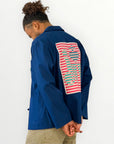 Chinese blue jacket