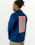 Chinese blue jacket