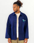Chinese blue jacket