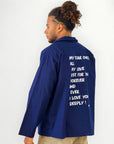 Chinese blue jacket