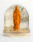 Virgin Mary snow globe