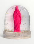 Virgin Mary snow globe
