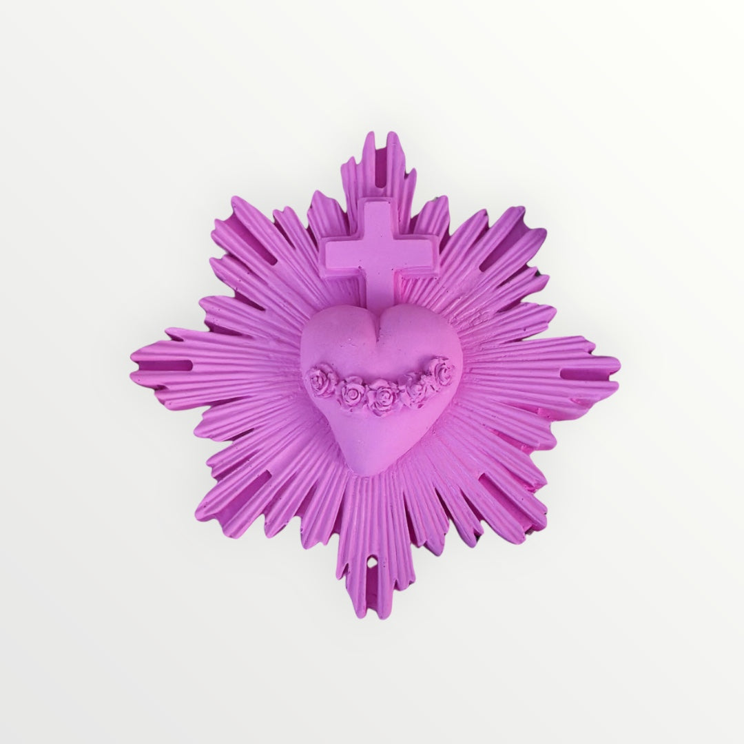 coeur vital rose parme