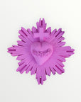 coeur vital rose parme