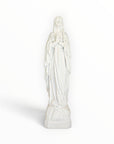 Statuette de la Vierge Marie de Lourdes, couleur Blanc, collection Intemporelle – J'ai vu la Vierge