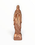 Statuette de la Vierge Marie de Lourdes, couleur Cuivre, collection Intemporelle – J'ai vu la Vierge