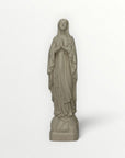 Statuette de la Vierge Marie de Lourdes, couleur Lin – J'ai vu la Vierge