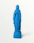 statuette de lourde 12 cm couleur bleu céleste
