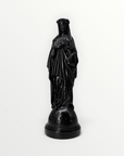 statuette marie aux fleurs noir