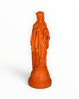 statuette marie aux fleurs orange chabada