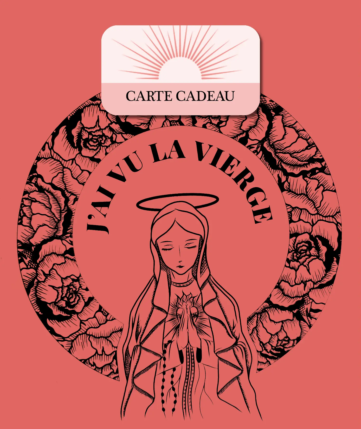 Carte Cadeau - J'ai vu la Vierge
