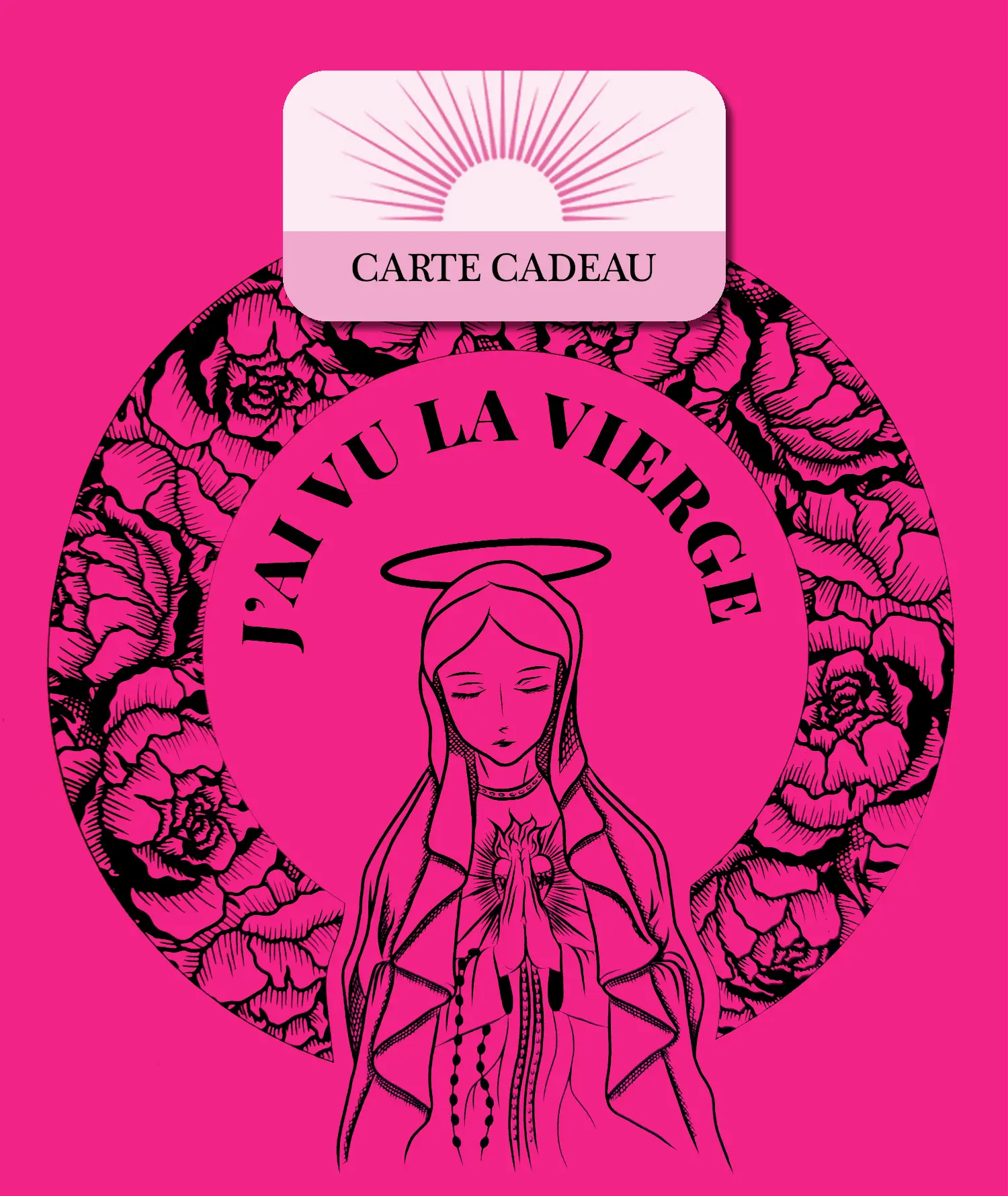 Carte Cadeau - J'ai vu la Vierge