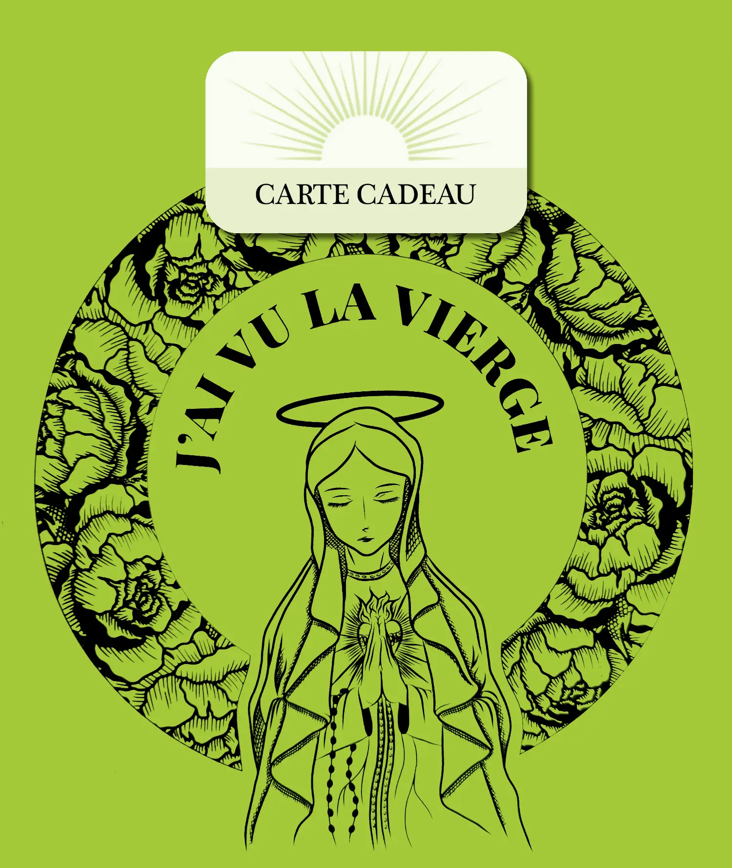 Carte Cadeau - J'ai vu la Vierge