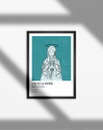 Poster of the Holy Virgin (42x30cm) - I saw the Virgin