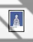 Poster of the Holy Virgin (42x30cm) - I saw the Virgin
