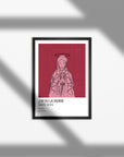 Poster of the Holy Virgin (42x30cm) - I saw the Virgin