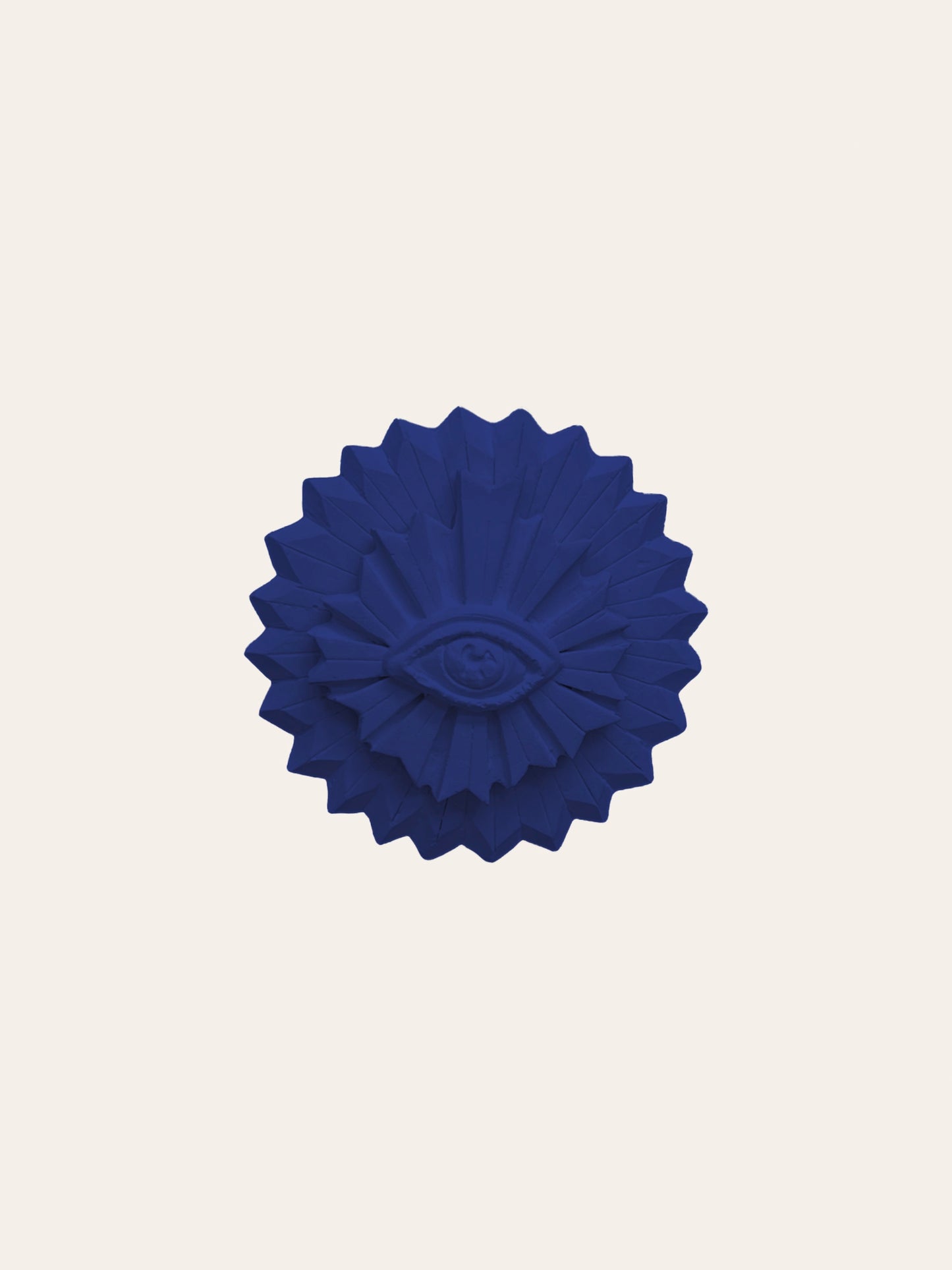 Ex-voto œil de la Protection indigo