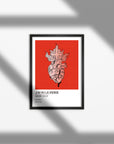 Sacred Heart Poster (29.7 x 42cm) - I saw the Virgin
