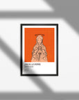 Poster of the Holy Virgin (42x30cm) - I saw the Virgin