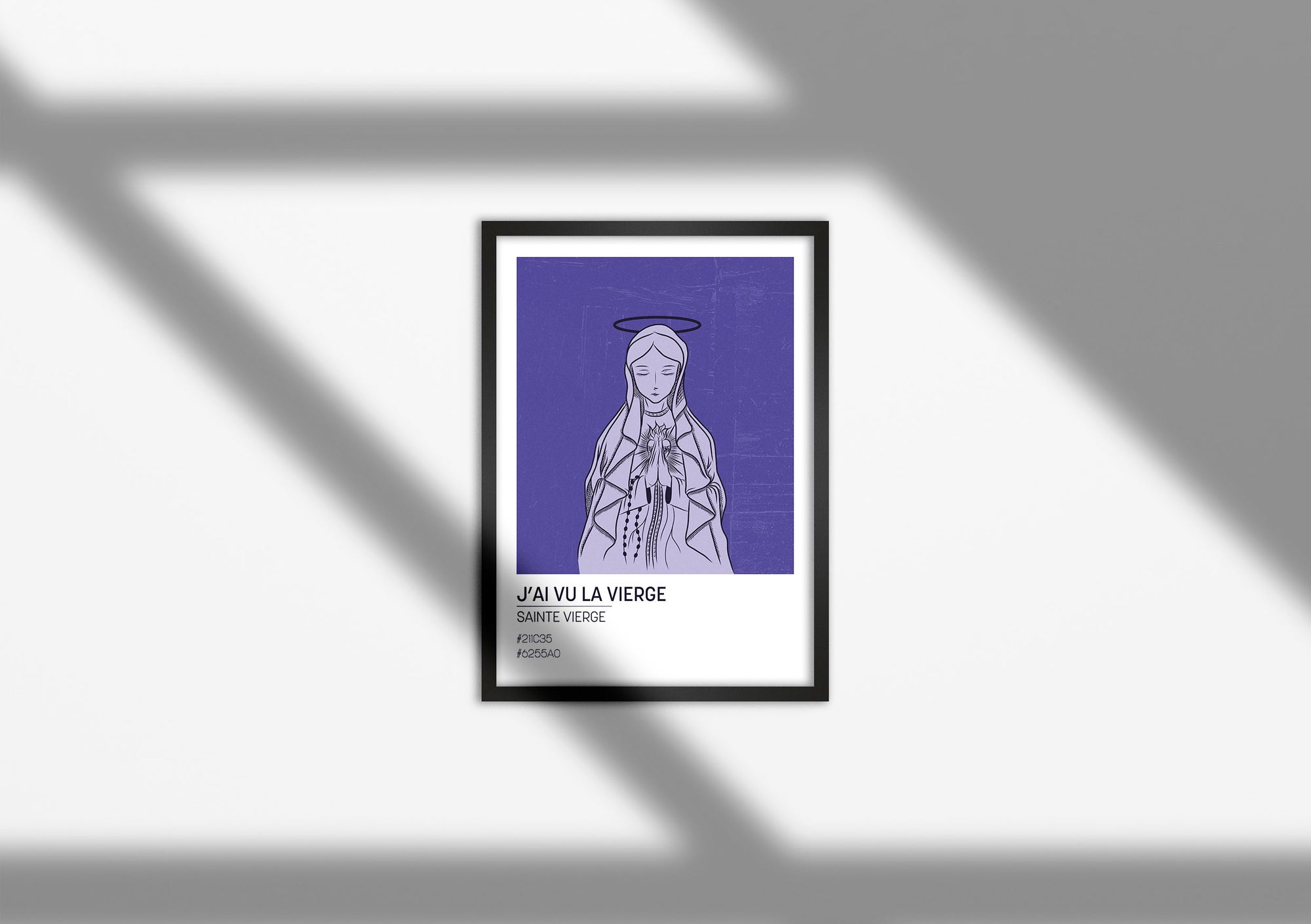 Affiche Sainte Vierge (42x30cm) - J'ai vu la Vierge