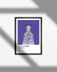 Poster of the Holy Virgin (42x30cm) - I saw the Virgin