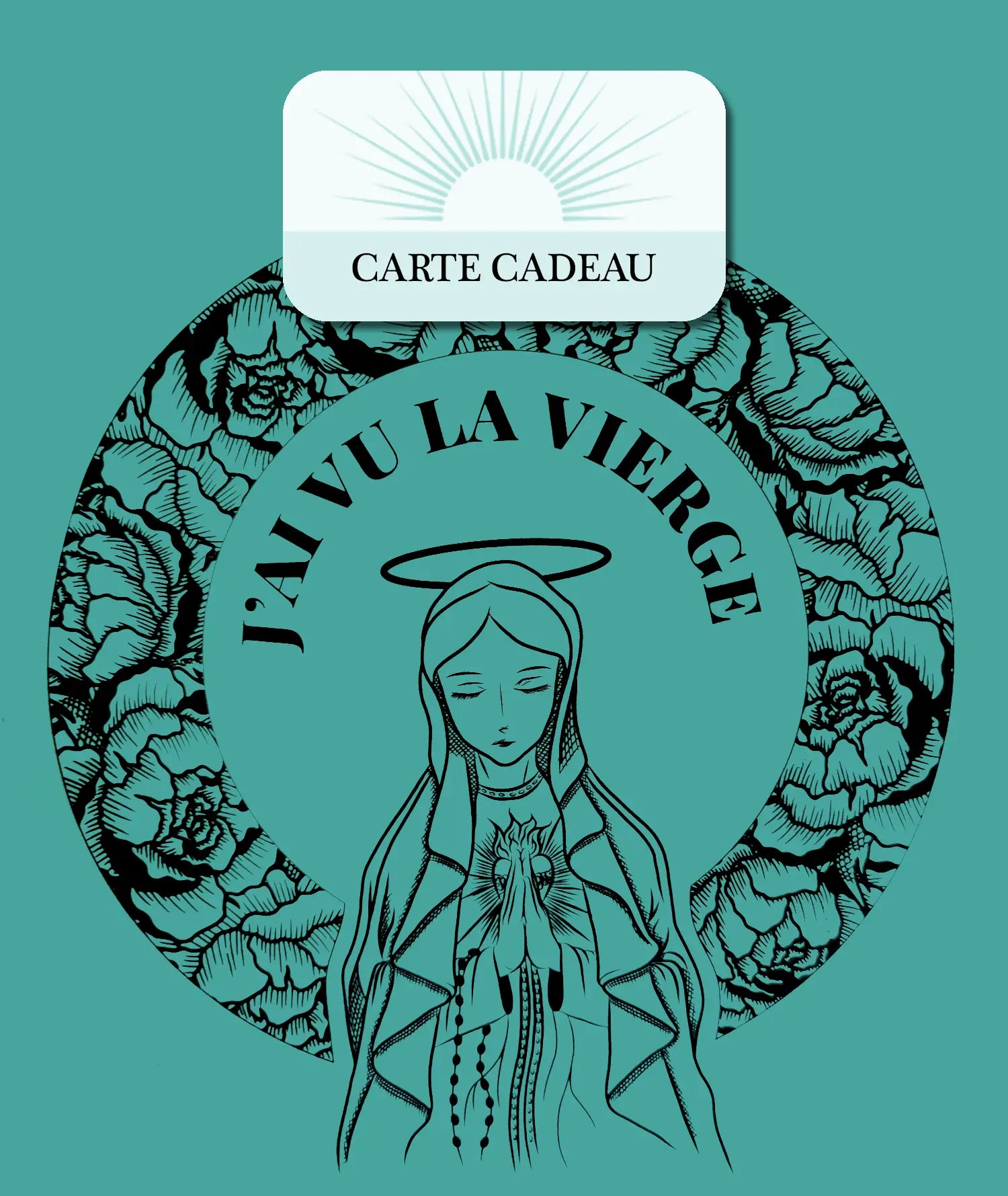 Carte Cadeau - J'ai vu la Vierge