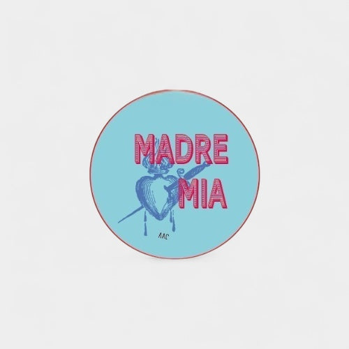 Brooch &amp;amp; round button badge for special mom clothing