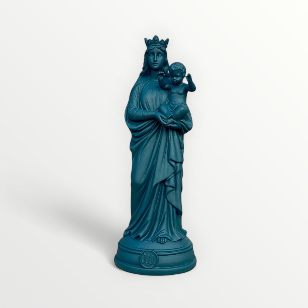 Interior decoration statuette Notre-Dame de la Garde, I saw the Virgin 30 cm - Timeless colors