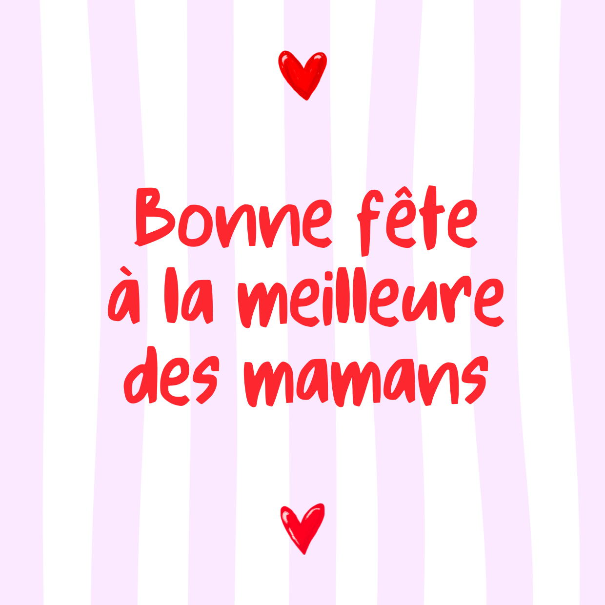 Carte cadeau Fête des Mères — CŒUR MÈRE