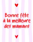Carte cadeau Fête des Mères — CŒUR MÈRE