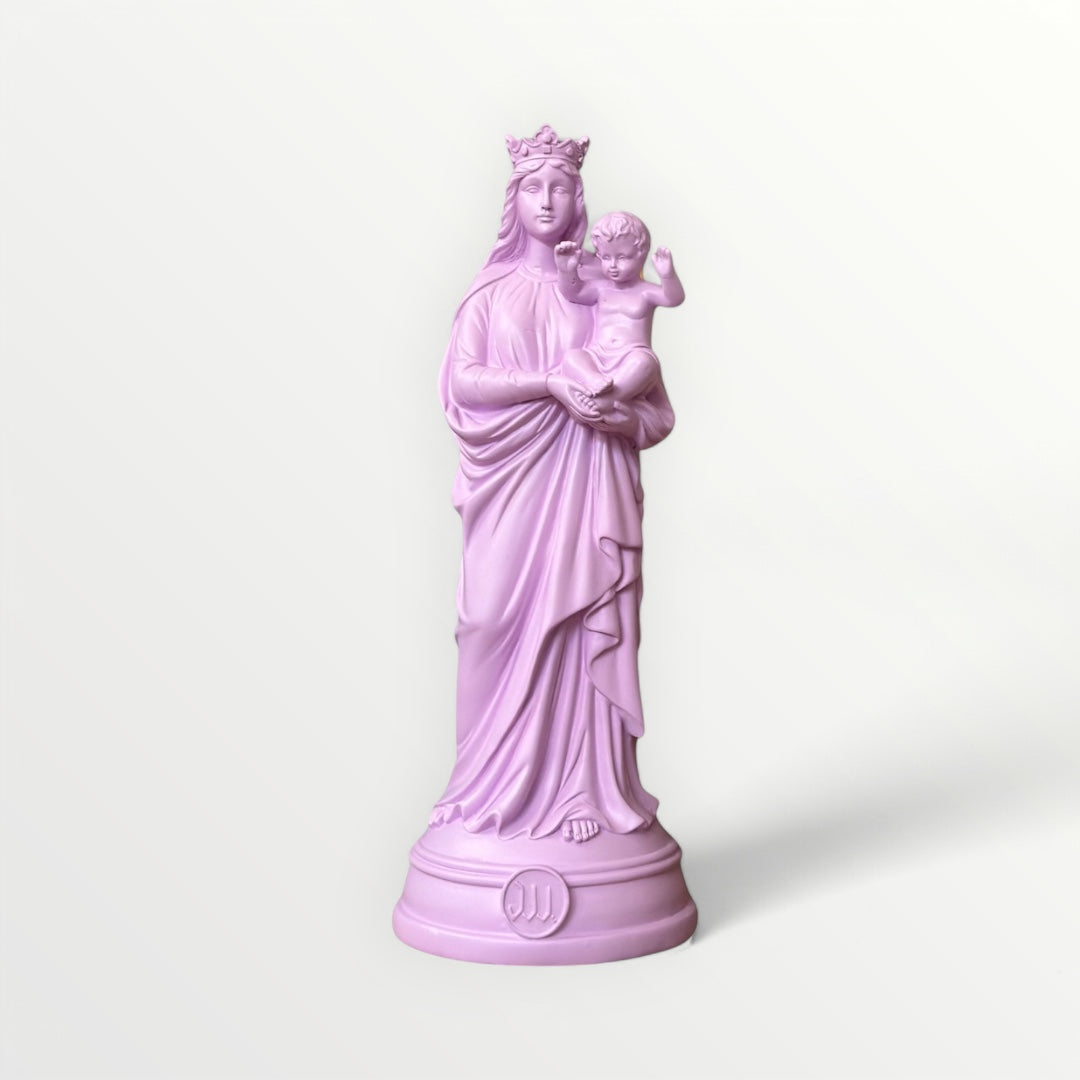 Interior decoration statuette Notre-Dame de la Garde, I saw the Virgin 30 cm - Timeless colors