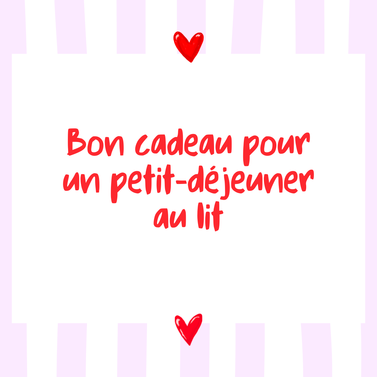 Carte cadeau Fête des Mères — CŒUR MÈRE