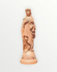 Statuettes of Mary with Flowers - timeless colors