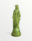 Statuettes of Mary with Flowers - timeless colors