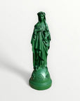 Statuettes of Mary with Flowers - timeless colors