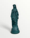 Statuettes of Mary with Flowers - timeless colors