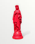 Statuettes of Mary with Flowers - timeless colors