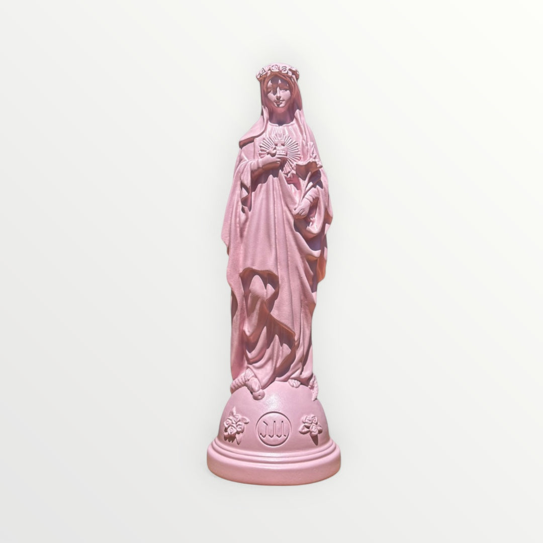 Statuette de la Vierge Marie aux Fleurs