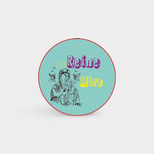 Brooch &amp;amp; round button badge for special mom clothing