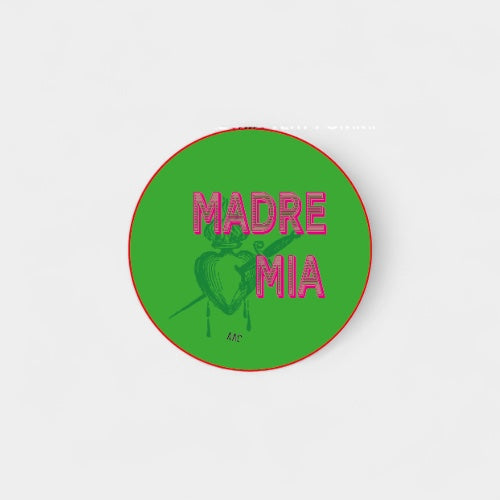 Brooch &amp;amp; round button badge for special mom clothing