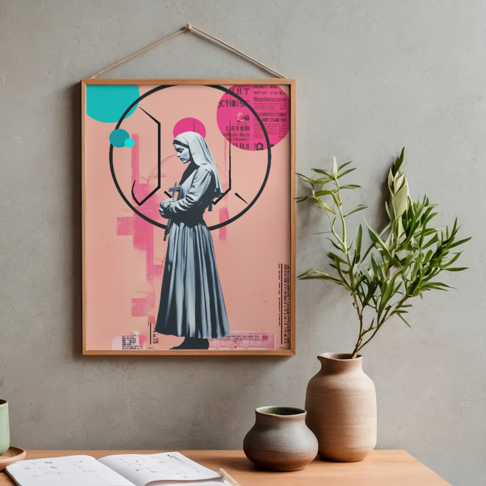 Affiche Les Icônes – Art religieux contemporain motif 11