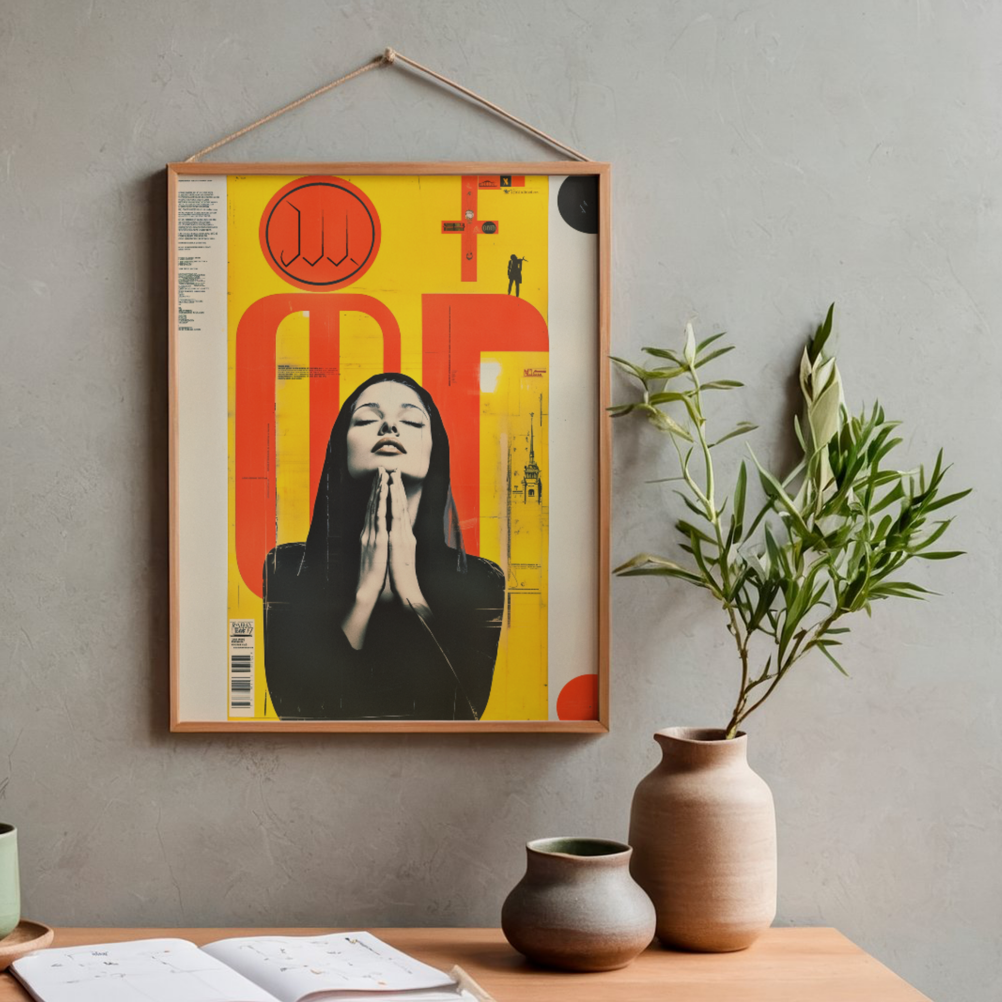 Affiche Les Icônes – Art religieux contemporain motif 12