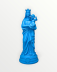 BONNE MÈRE 30CM COULEUR BLEU CELESTE