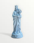 Statuette of the Virgin of Our Lady of the Guard 30cm - Seasonal colors