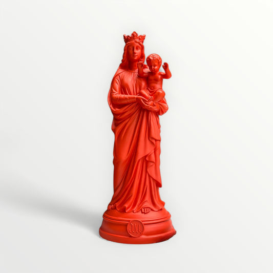 Statuette de la Vierge à l'enfant - Notre-Dame de la Garde -  Couleurs de saison