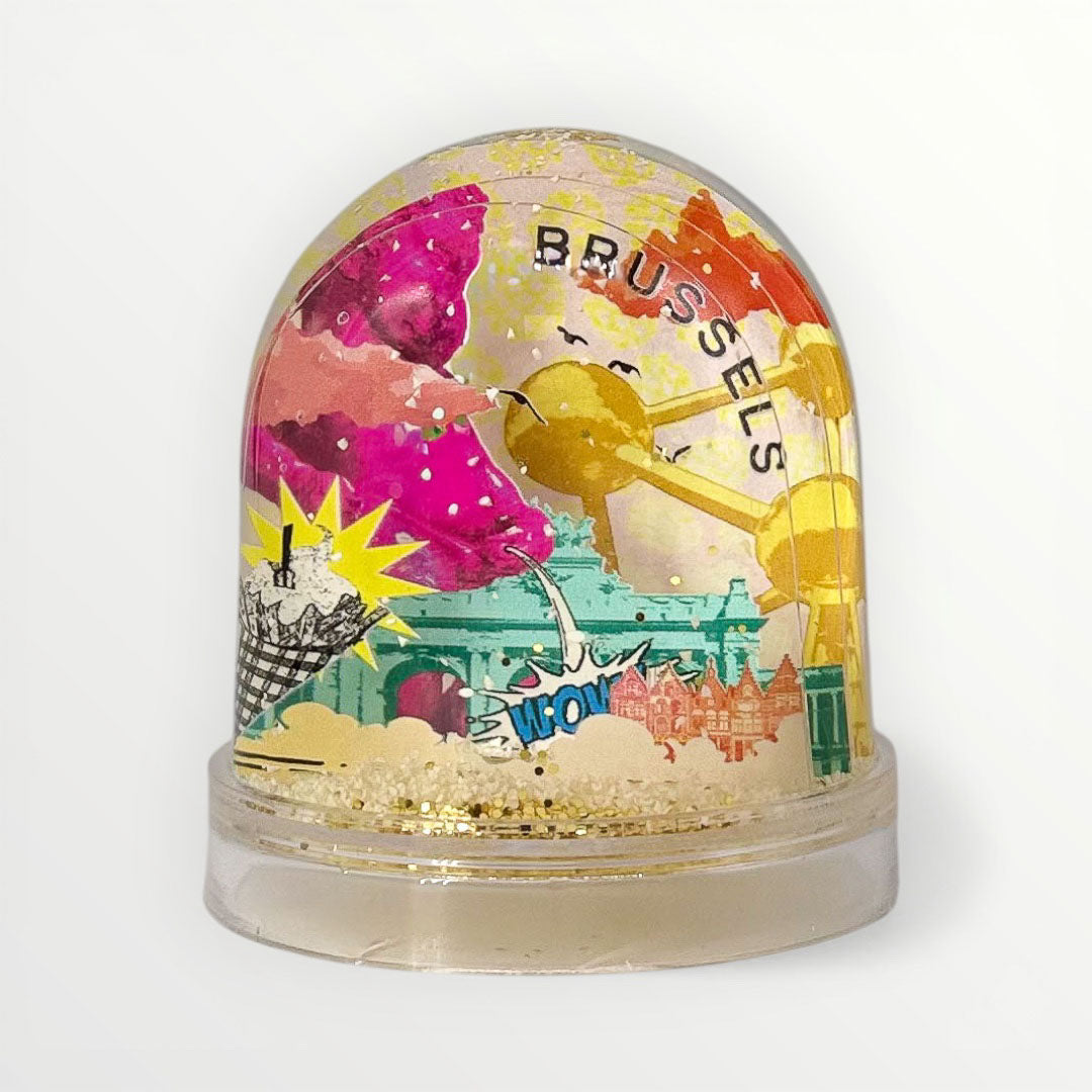 Boule à neige brussels j'ai vu la Vierge 